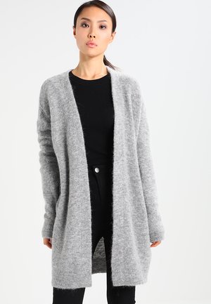 NOR CARDIGAN - Chaqueta de punto - grey melange