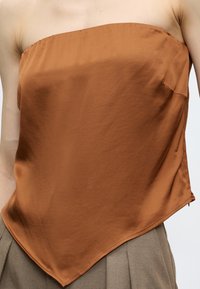 Good American HANDKERCHIEF TOP - Μπλούζα - copper