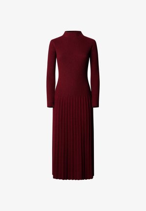 Pepe Jeans, ANNA DRESS - Vestido de punto - bordeaux red