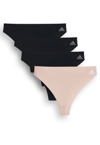 adidas Sportswear 4-PACK - Stringit - assorted/musta - Zalando.fi