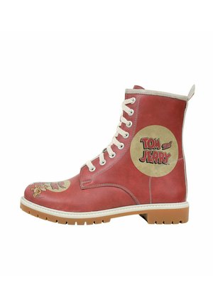 TWEETY WITH  36 FARBIG - Schnürstiefelette - rot