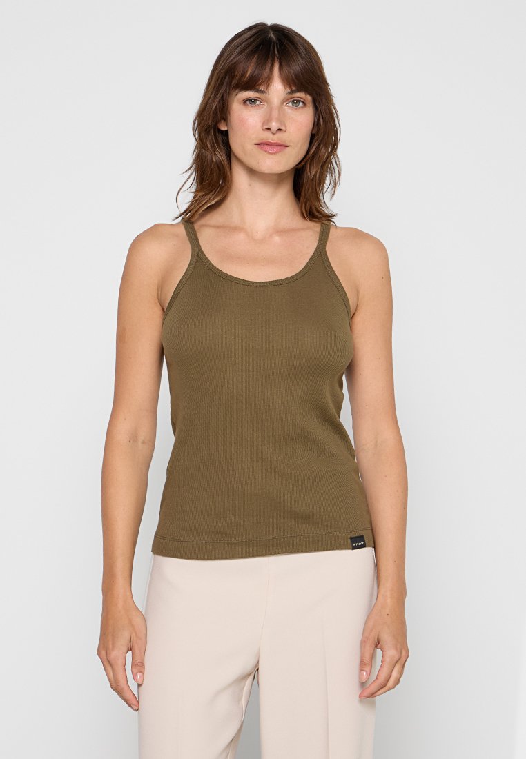 pinko Top olijfgroen pinko Top olijfgroen