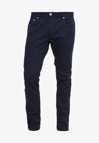 Não selecionado, dark blue