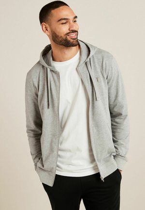 LIGHTWEIGHT - Sweater met rits - grey