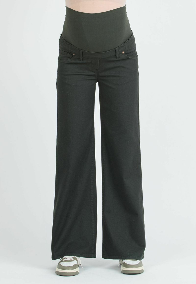 Attesa Maternity NOAH – MATERNITY WIDE - Flared-farkut - green