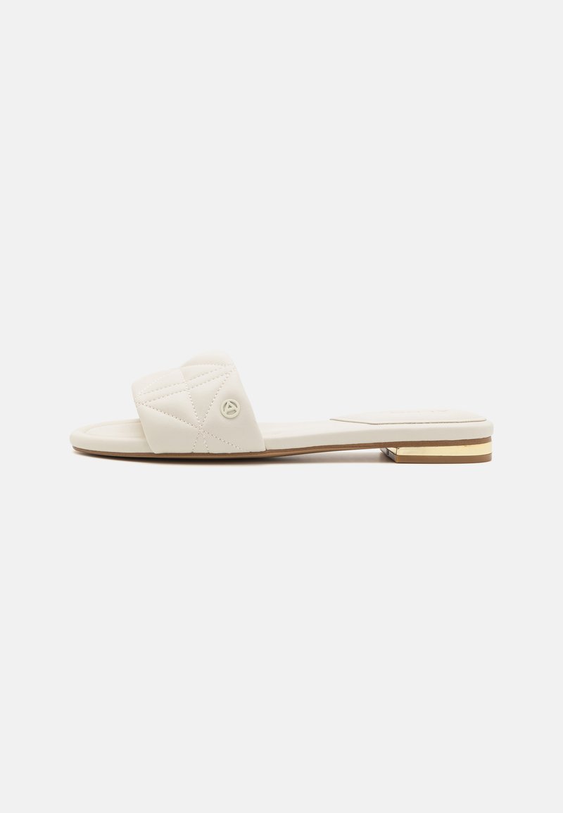 aldo white mules