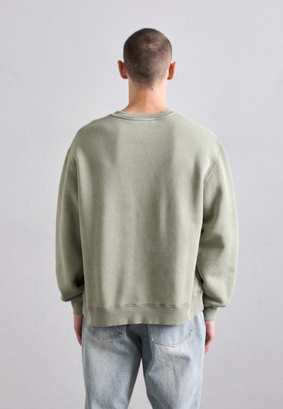 A-COLD-WALL* FRACTURE CREWNECK - Sudadera - grey green/olive green