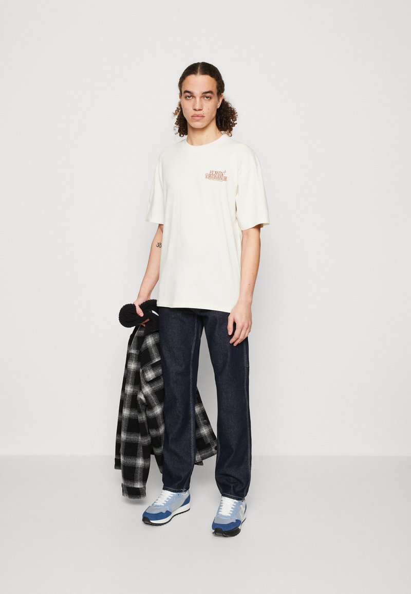 Edwin EMANATION UNISEX - T-shirt con stampa - whisper white