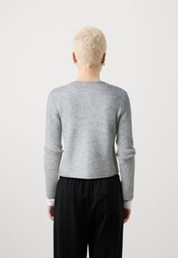 Gina Tricot Petite PETITE - Ζακέτα - grey melange