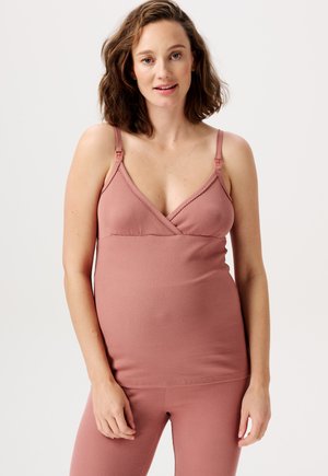 STILL MAJA - Pyjama top - burlwood