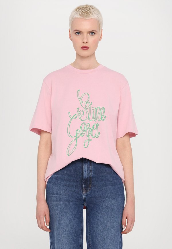 SHORT SLEEVE - Print T-shirt - ribbon logo2