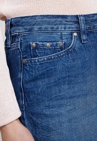 Tommy Hilfiger Áčková sukně - blue denim