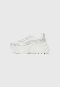Sneakers laag - white/silver-coloured