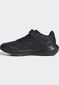 adidas Performance FALCON 3.0 ELASTIC LACE STRAP - Zapatillas running asfalto - core black   core black   core black