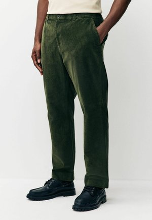 REGULAR FIT SMART RICH ELASTICATED WAISTBAND - Stoffhose - khaki green