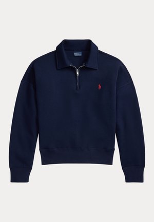 Polo Ralph Lauren FLEECE QUARTER-ZIP - Bluză de molton - cruise navy