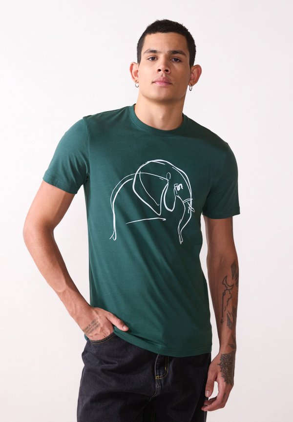 Print T-shirt - pine grove