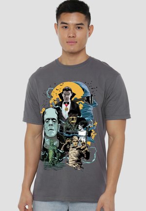 Universal Studios, UNIVERSAL MONSTERS  MONSTER MASH - Print T-shirt - anthracite
