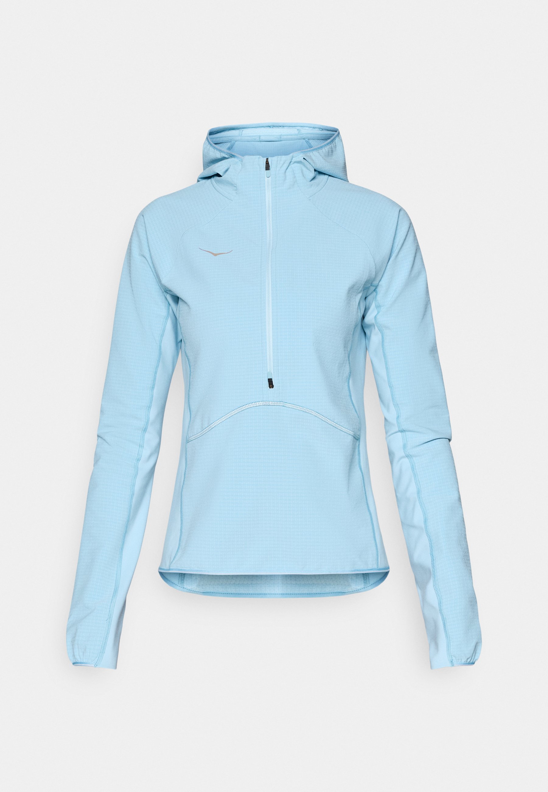 HOKA SKYGLOW HALF ZIP - Outdoor jacket - raindrop/light blue