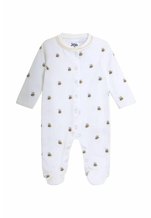 REGULAR FIT -  EMBROIDERED - Natdragt - white bee