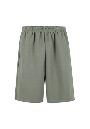 Karl Kani, SIGNATURE WAFFLE SHORTS - Verryttelyhousut - light olive