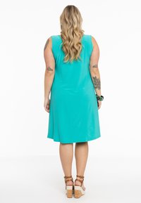 YOEK SLEEVELESS - Jerseykleid - turquoise