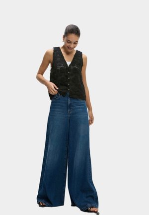 Marks & Spencer TEXTURED - Waistcoat - black