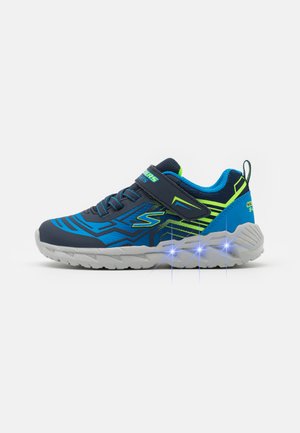 MAGNA LIGHTS BOZLER - Trainers - navy/blue/lime