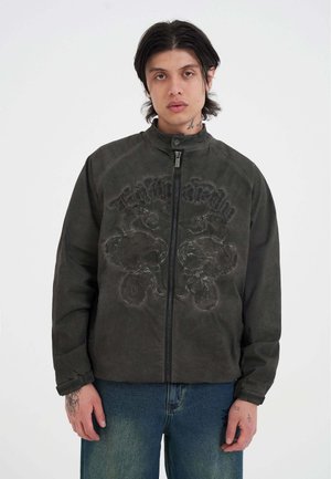SKULL AND SNAKE - Chaqueta fina - green