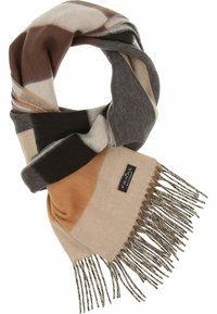 FRAAS STRIPES CASHMINK - MADE IN GERMANY - Huivi - greige