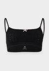 ONLPOPPY HEART SCOOP BRALETTE - Κορσές - black