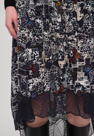 Zadig & Voltaire JOSLIN SOFT BUTTERFLIES - Gonna a campana - encre