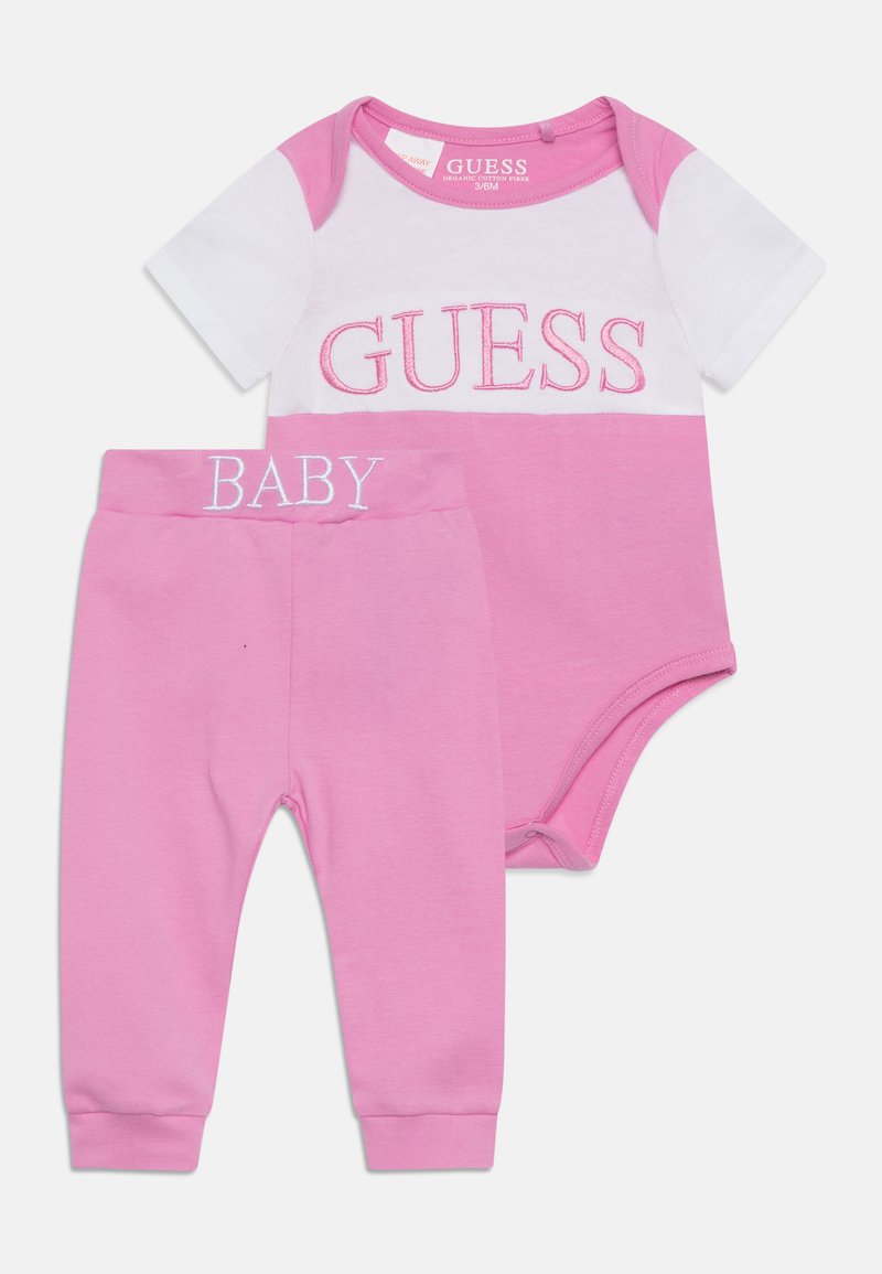 Guess NEWBORN UNISEX SET Body ciclamino vibes/mehrfarbig Zalando.at
