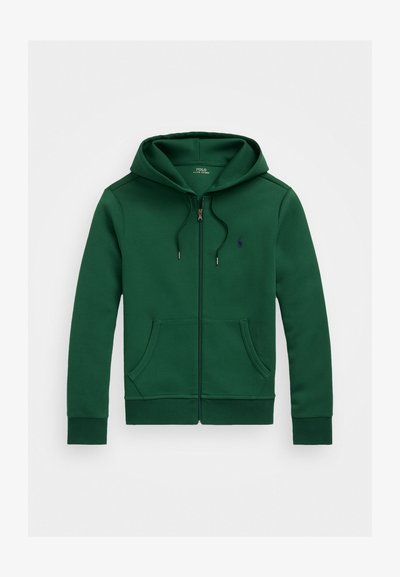 Polo Ralph Lauren FULL ZIP HOODIE - Športna jopa s kapuco na zadrgo - vintage pine