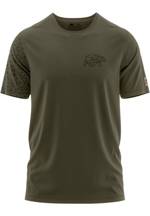 Print T-shirt - fir