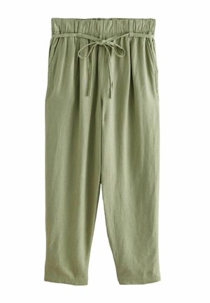 TALL FIT - RICH BARREL  - Stoffhose - sage green