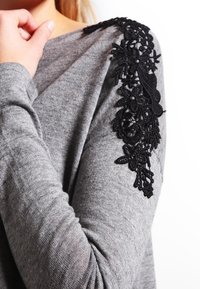 Even&Odd Pullover - mottled grey