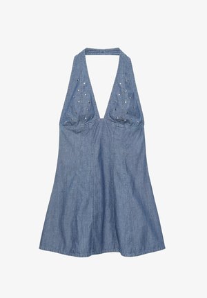 PULL&BEAR, Robe en jean - dark blue