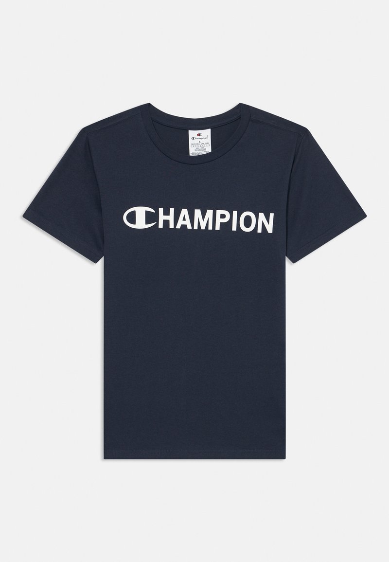 Champion T-shirt print donkerblauw Champion T-shirt print donkerblauw
