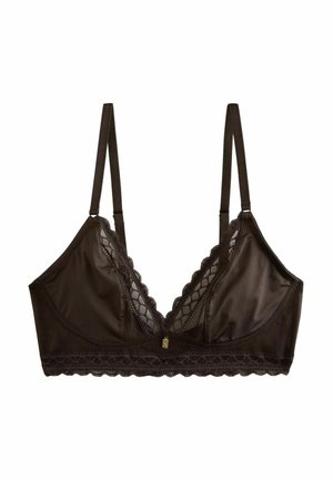 Next, Underwired bra - chocolate brown