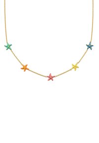 Singularu Starfish Enamel Colors - Collar - gold-coloured