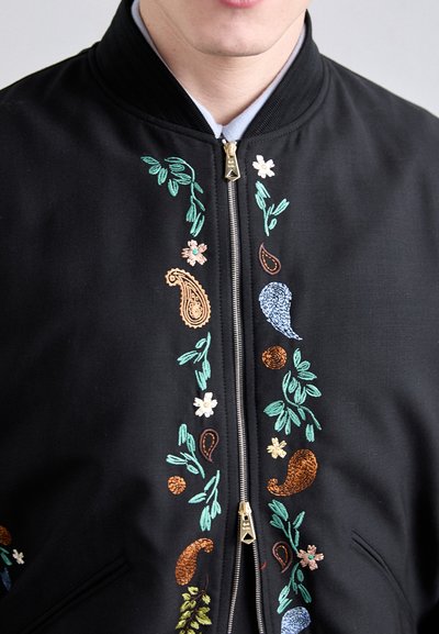 Paul Smith REGULAR FIT JACKET - Bomber tipa jaka - black
