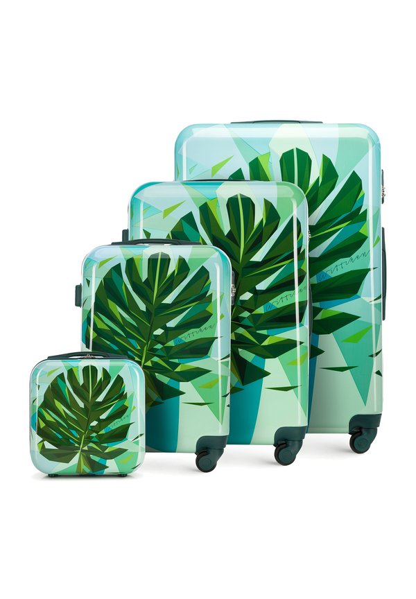 LUGGAGE SET WITH WASH BAG FROM ABS - Kofferset - multicolor