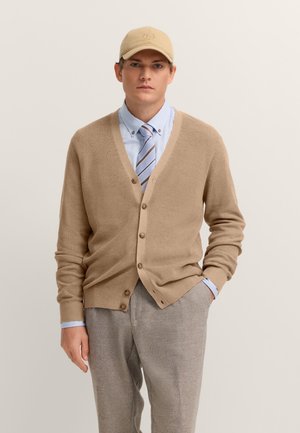 Strickjacke - beige
