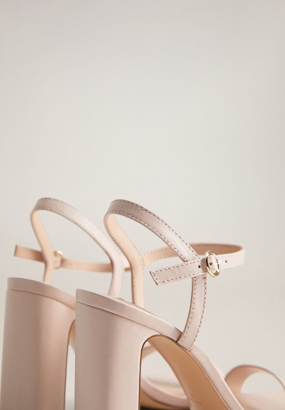 mango nude heels
