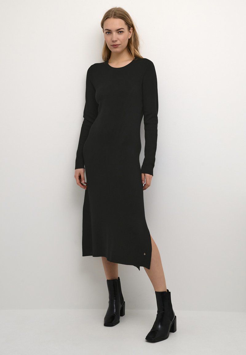 Cream CRMOLLIA MIDI MOLLIE FIT Jumper dress pitch black/black