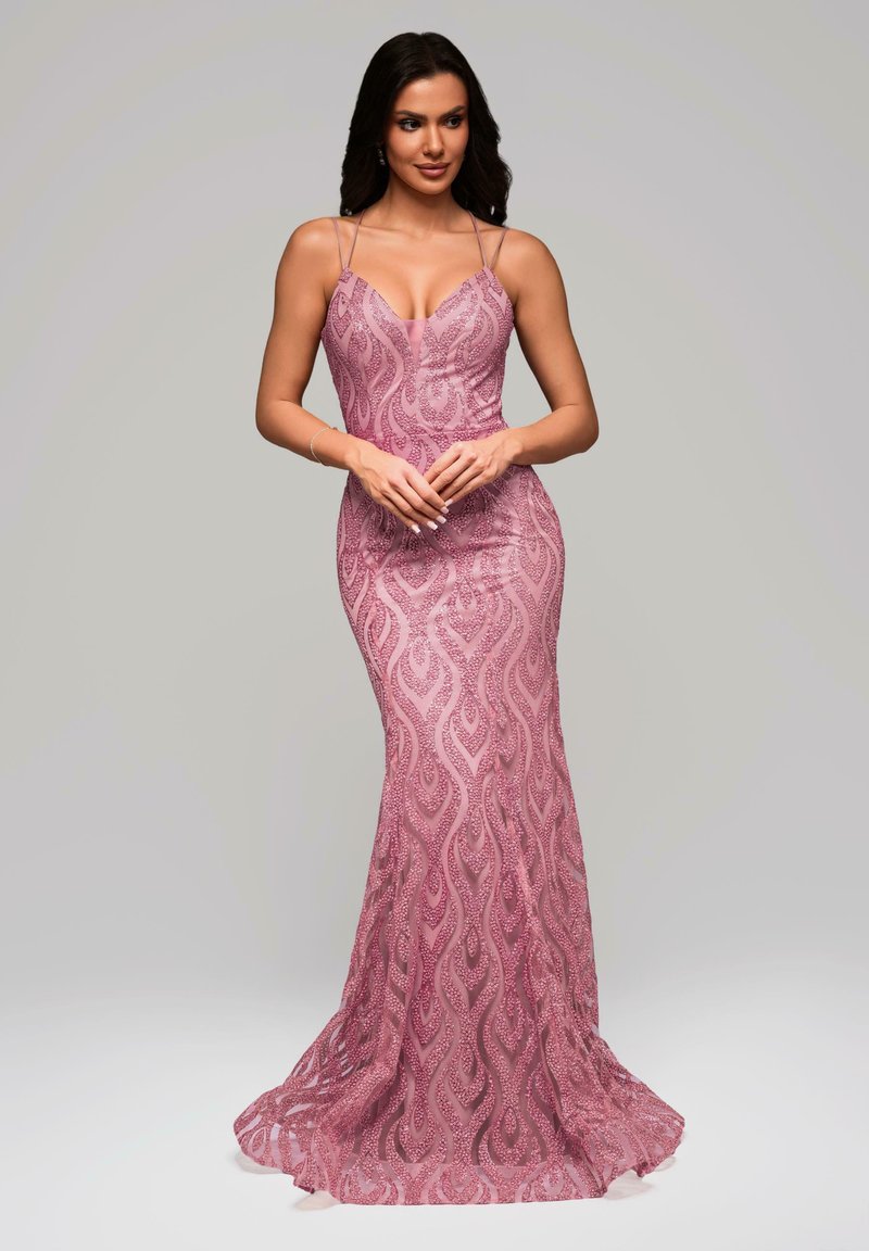 Ombre Iltapuku - deep pink