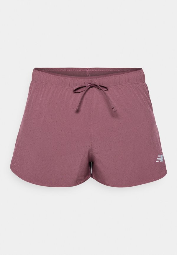 SPLIT SHORT - Sports shorts - faded plum2