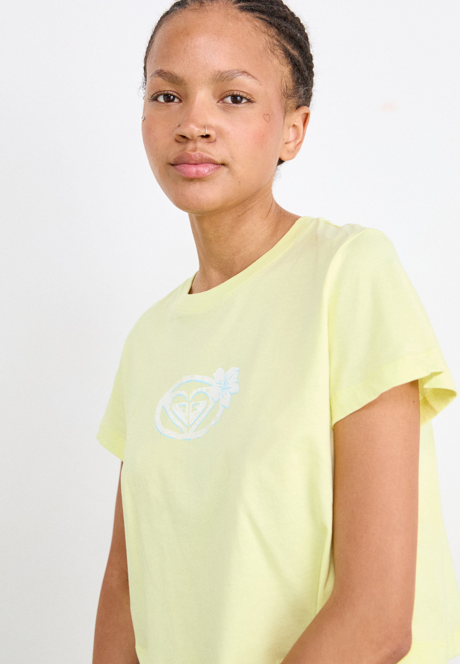 売れ筋商品|||ロキシー Tシャツ レディース トップス PEOPLE SPEAK - Print T-shirt - luminary green Roxy PEOPLE SPEAK - T-Shirt print - luminary green/grün