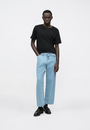 Jack & Jones 5 PACK - Základné tričko - black/white/navy